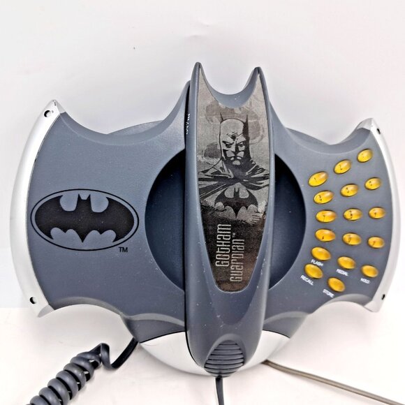 Batman Telephone-Model KSM6013-2005-Tone or Pulse Dial-Desk or Wall Mount-VTG - Picture 1 of 14